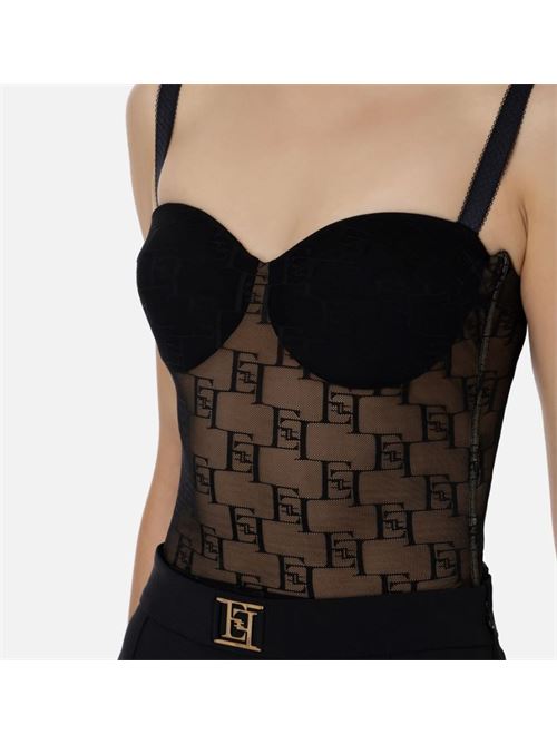 Top da donna nero ELISABETTA FRANCHI | TO00341E2.110